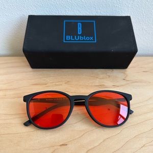 Blue light blockers to prep for a good nights sleep!